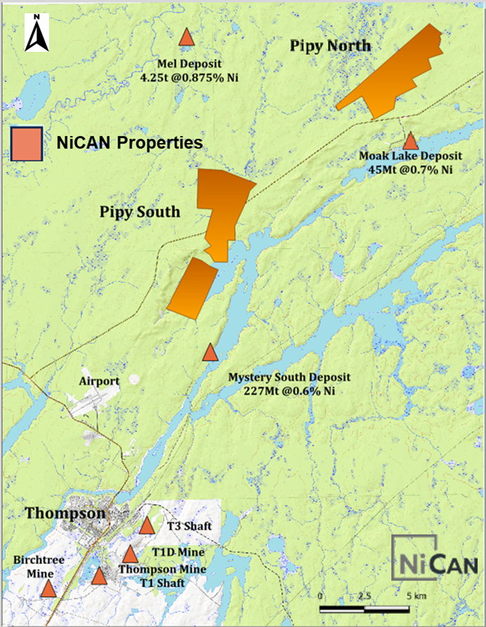 Figure 3: Pipy South Property Location and Infrastructure