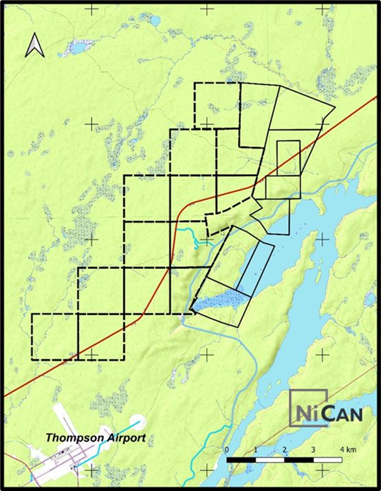 Figure 1. NiCAN's Expanded Pipy South land position