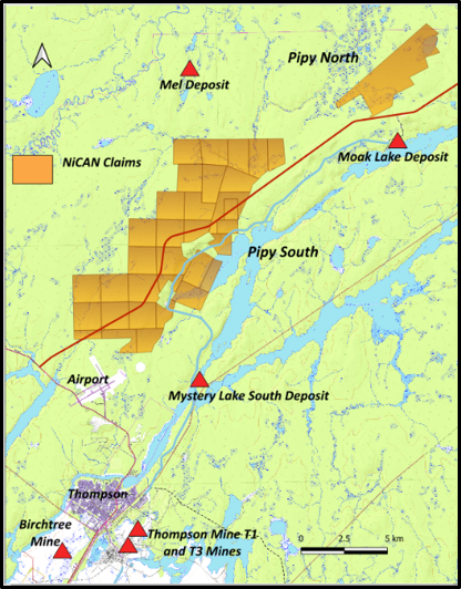 Figure 7: NiCAN Pipy Properties - Location and Infrastructure